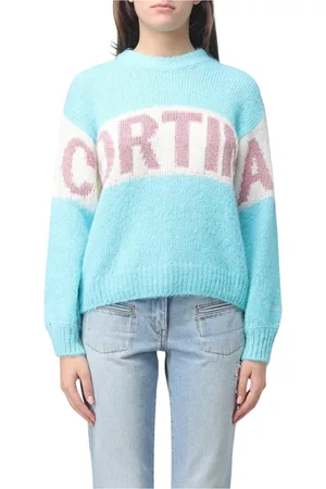 MC2 SAINT BARTH Dames, Truien, Blauw, Maat: XS Mohair