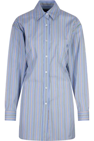 Etro Dames, Blouses & Shirts, Blauw, Maat: 2XS
