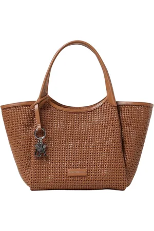 Emporio Armani Dames, Tassen, Bruin, Maat: ONE Size Leer