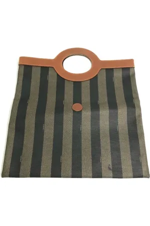 Fendi Dames, Pre-owned, Groen, Maat: ONE Size Leer