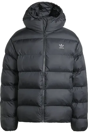 adidas Heren, Jassen, Zwart, Maat: 2XL Leer