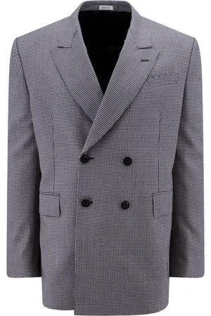 Alexander McQueen Heren, Jassen, Zwart, Maat: L Wol
