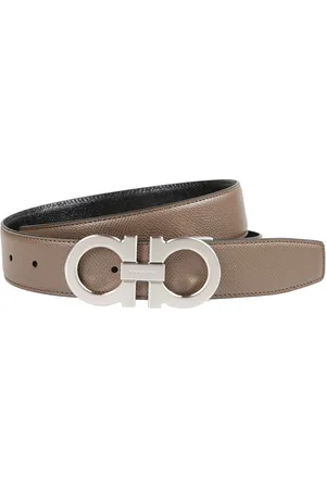 Salvatore Ferragamo Heren, Accessoires, Bruin, Maat: 90 CM Leer