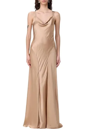 Alberta Ferretti Dames, Jurken, Roze, Maat: L Zijde