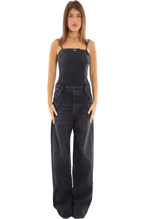 Diesel Dames, Jumpsuits & Playsuits, Zwart, Maat: S Denim
