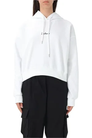 DISCLAIMER Dames, Sweatshirts & Hoodies, Wit, Maat: L Katoen