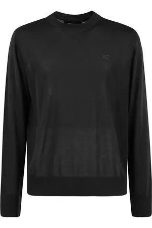 Dsquared2 Heren, Truien, Zwart, Maat: L Wol