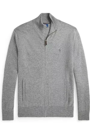 Ralph Lauren Heren, Truien, Grijs, Maat: M Katoen