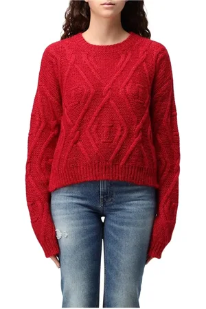 Twin-Set Dames, Truien, Rood, Maat: L
