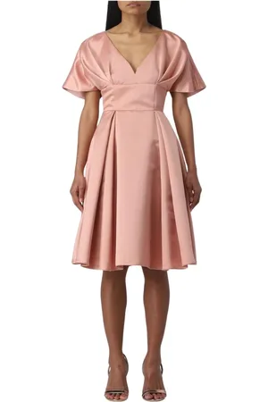 Pinko Dames, Jurken, Roze, Maat: M Poliester
