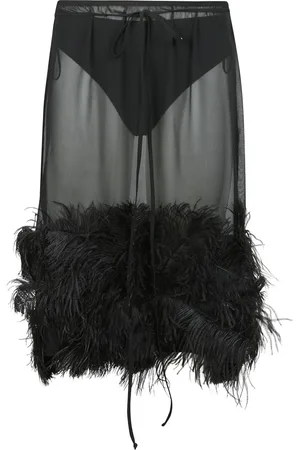 The Attico Dames, Rokken, Zwart, Maat: M