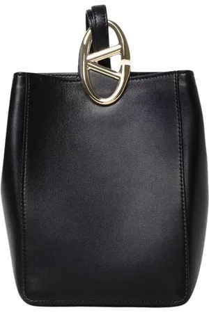VALENTINO GARAVANI Dames, Tassen, Zwart, Maat: ONE Size Leer