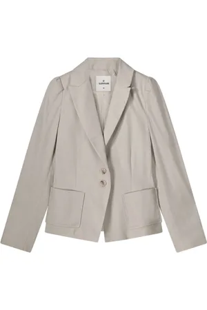 Summum Woman Dames, Jassen, Grijs, Maat: 2XL Linnen
