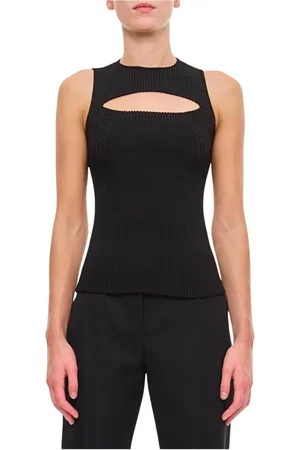 Alexander McQueen Dames, Truien, Zwart, Maat: XS Viscose