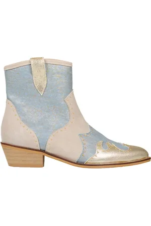 DWRS Dames, Schoenen, Veelkleurig, Maat: 39 EU Denim