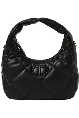 Twin-Set Dames, Tassen, Zwart, Maat: ONE Size Leer