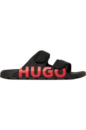 HUGO BOSS Heren, Schoenen, Zwart, Maat: 42 EU Synthetisch