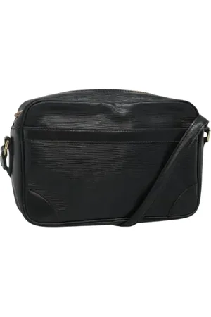 LOUIS VUITTON Dames, Pre-owned, Zwart, Maat: ONE Size Leer