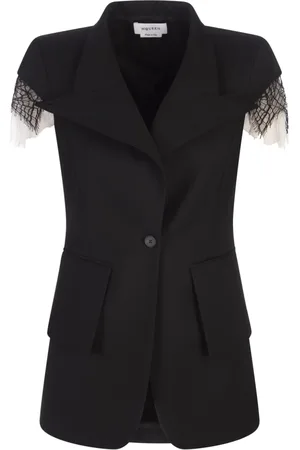 Alexander McQueen Dames, Jassen, Zwart, Maat: S