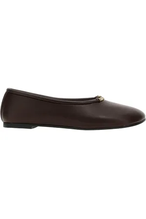 Stella McCartney Dames, Schoenen, Bruin, Maat: 38 1/2 EU Leer