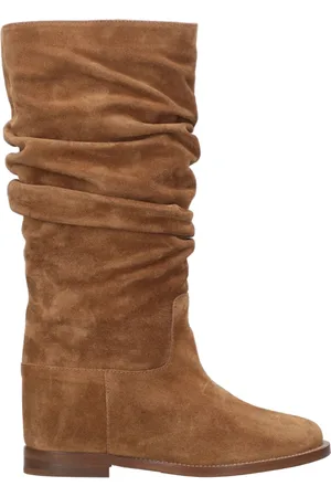 Via Roma Dames, Schoenen, Bruin, Maat: 41 EU Suède