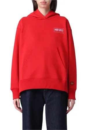 Kenzo Dames, Sweatshirts & Hoodies, Rood, Maat: L