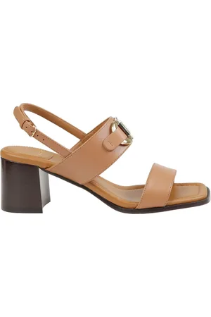 Salvatore Ferragamo Dames, Schoenen, Bruin, Maat: 37 EU Leer