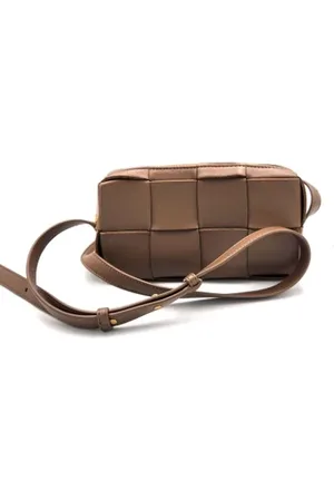 Bottega Veneta Dames, Pre-owned, Bruin, Maat: ONE Size Leer