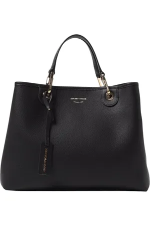 Emporio Armani Dames, Tassen, Zwart, Maat: ONE Size Leer