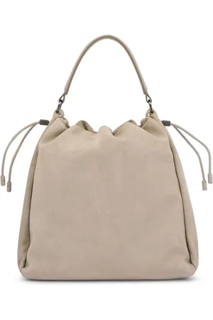 Brunello Cucinelli Dames, Tassen, , Maat: ONE Size Suède