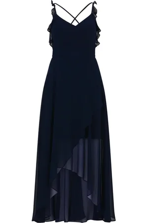 Vera Mont Dames, Jurken, Blauw, Maat: 2XS