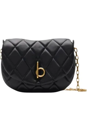 Burberry Dames, Tassen, Zwart, Maat: ONE Size Leer