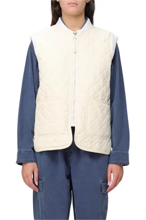 A.P.C. Dames, Jassen, Wit, Maat: S Leer