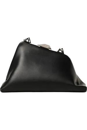 The Attico Dames, Tassen, Zwart, Maat: ONE Size Leer