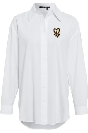 Marc Aurel Dames, Blouses & Shirts, Wit, Maat: XL