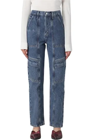 AGOLDE Dames, Jeans, Blauw, Maat: W26 Katoen