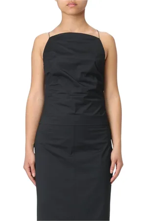 Serafini Dames, Tops, Zwart, Maat: S Katoen