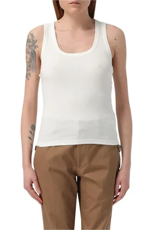 Burberry Dames, Tops, Wit, Maat: XS