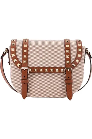 VALENTINO GARAVANI Dames, Tassen, Bruin, Maat: ONE Size Leer