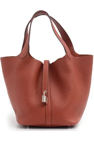Hermès Dames, Pre-owned, Bruin, Maat: ONE Size Leer