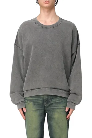 Acne Studios Heren, Sweatshirts & Hoodies, Grijs, Maat: L Katoen