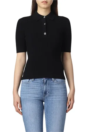 Michael Kors Dames, Tops, Zwart, Maat: XL Viscose