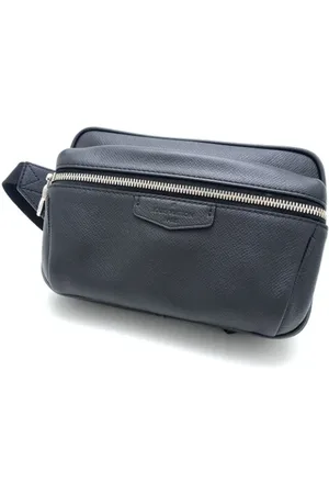 LOUIS VUITTON Dames, Pre-owned, Zwart, Maat: ONE Size Leer