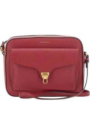 Coccinelle Dames, Tassen, Rood, Maat: ONE Size Leer