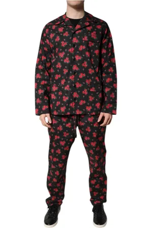 Dolce & Gabbana Heren, Nachtkleding & Lounge, Zwart, Maat: L Katoen