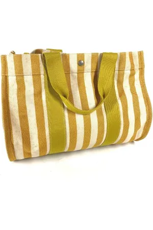 Hermès Dames, Pre-owned, Wit, Maat: ONE Size Katoen