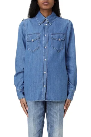 Liu Jo Dames, Blouses & Shirts, Blauw, Maat: XS Denim