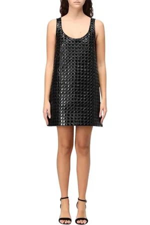 Pinko Dames, Jurken, Zwart, Maat: M