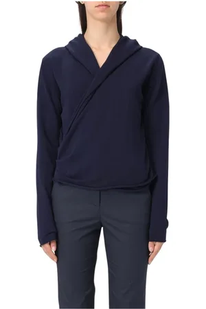 add Dames, Sweatshirts & Hoodies, Blauw, Maat: S Wol