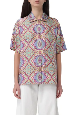 Etro Dames, Blouses & Shirts, Veelkleurig, Maat: M Zijde
